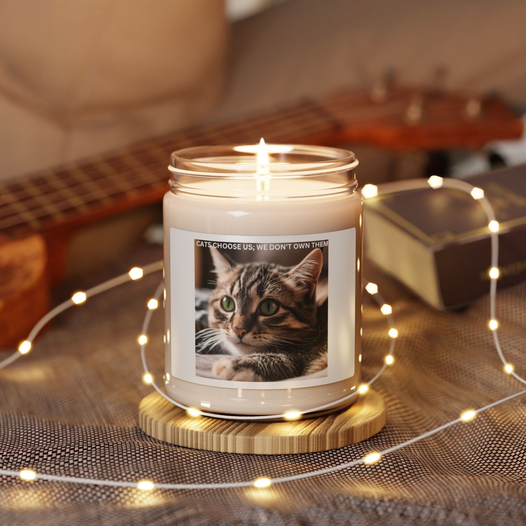 Kitty Cat Soy Candle, 9oz