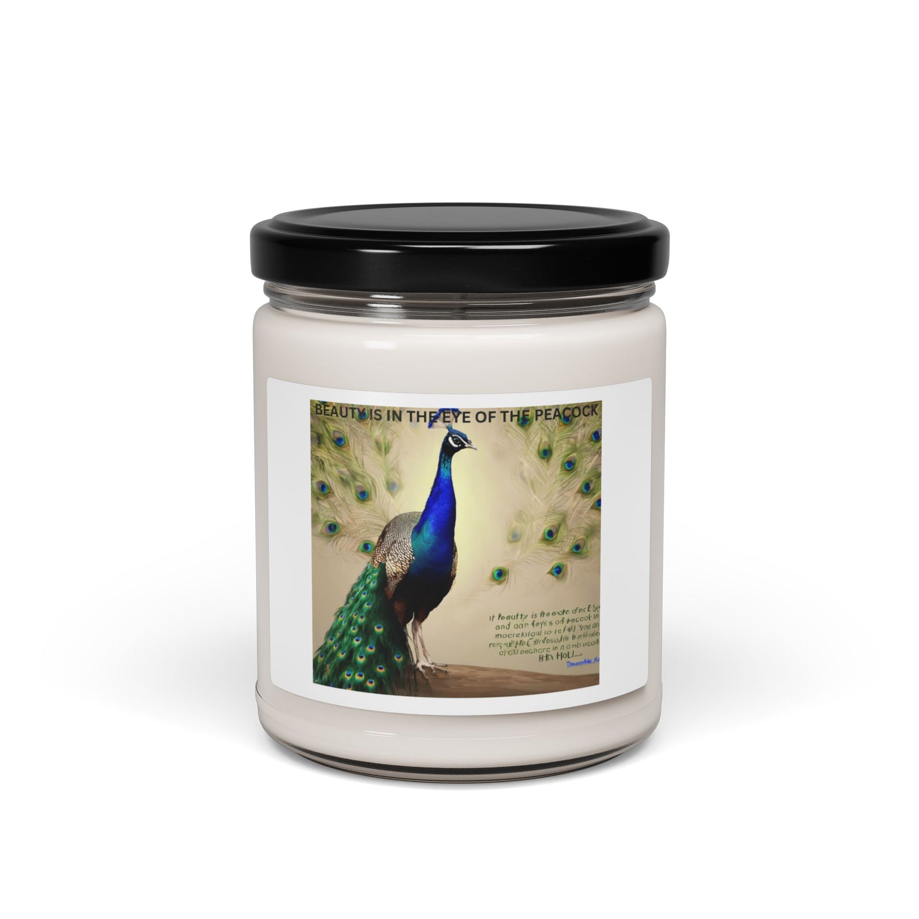 Peacock Soy Candle, 9oz