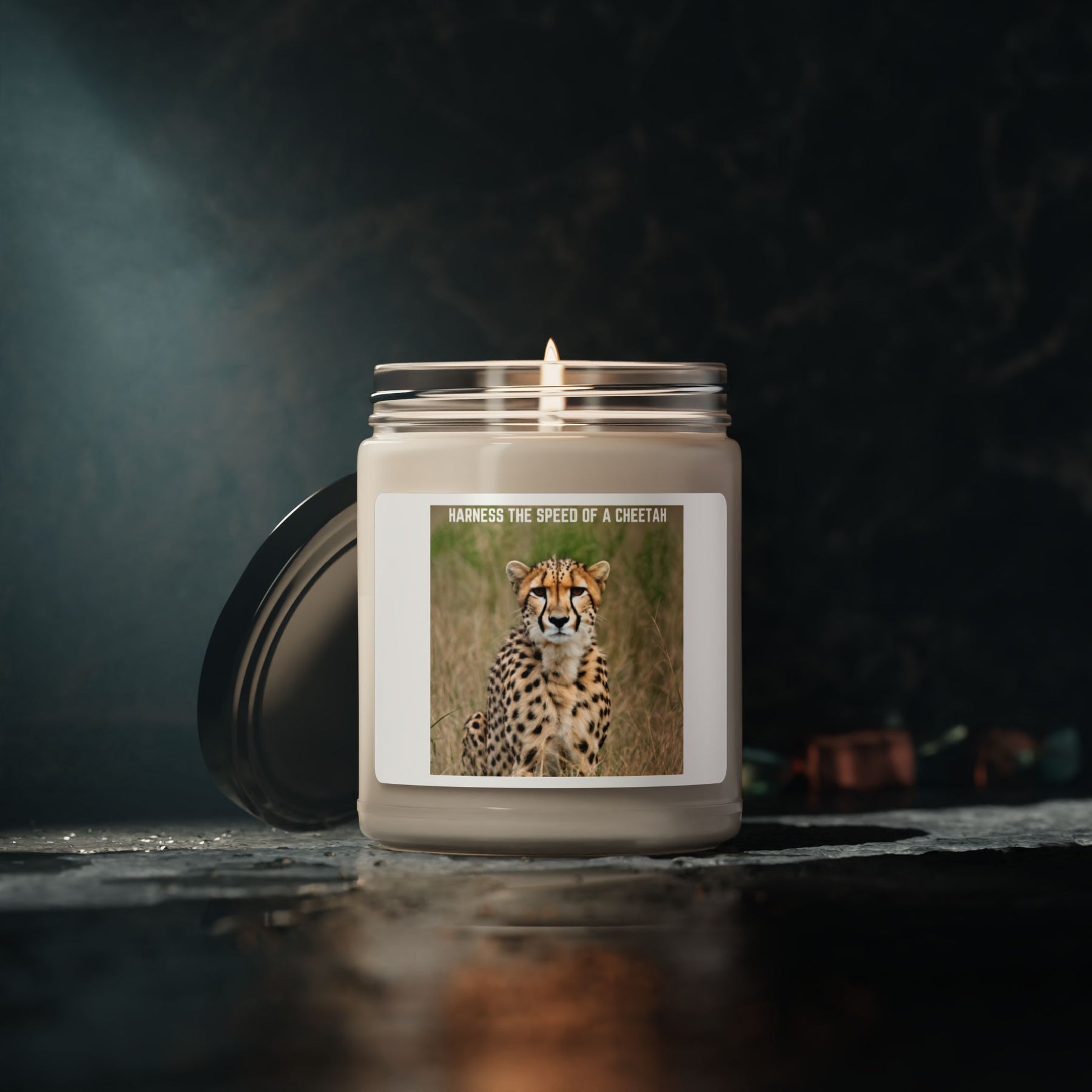 Cheetah Soy Candle, 9oz