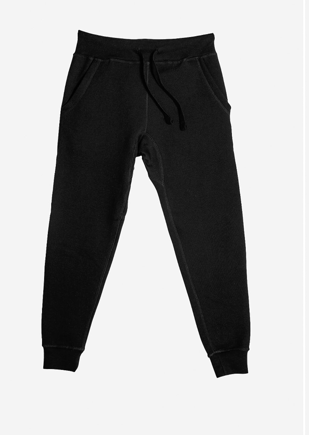 Black Premium Fleece Jogger