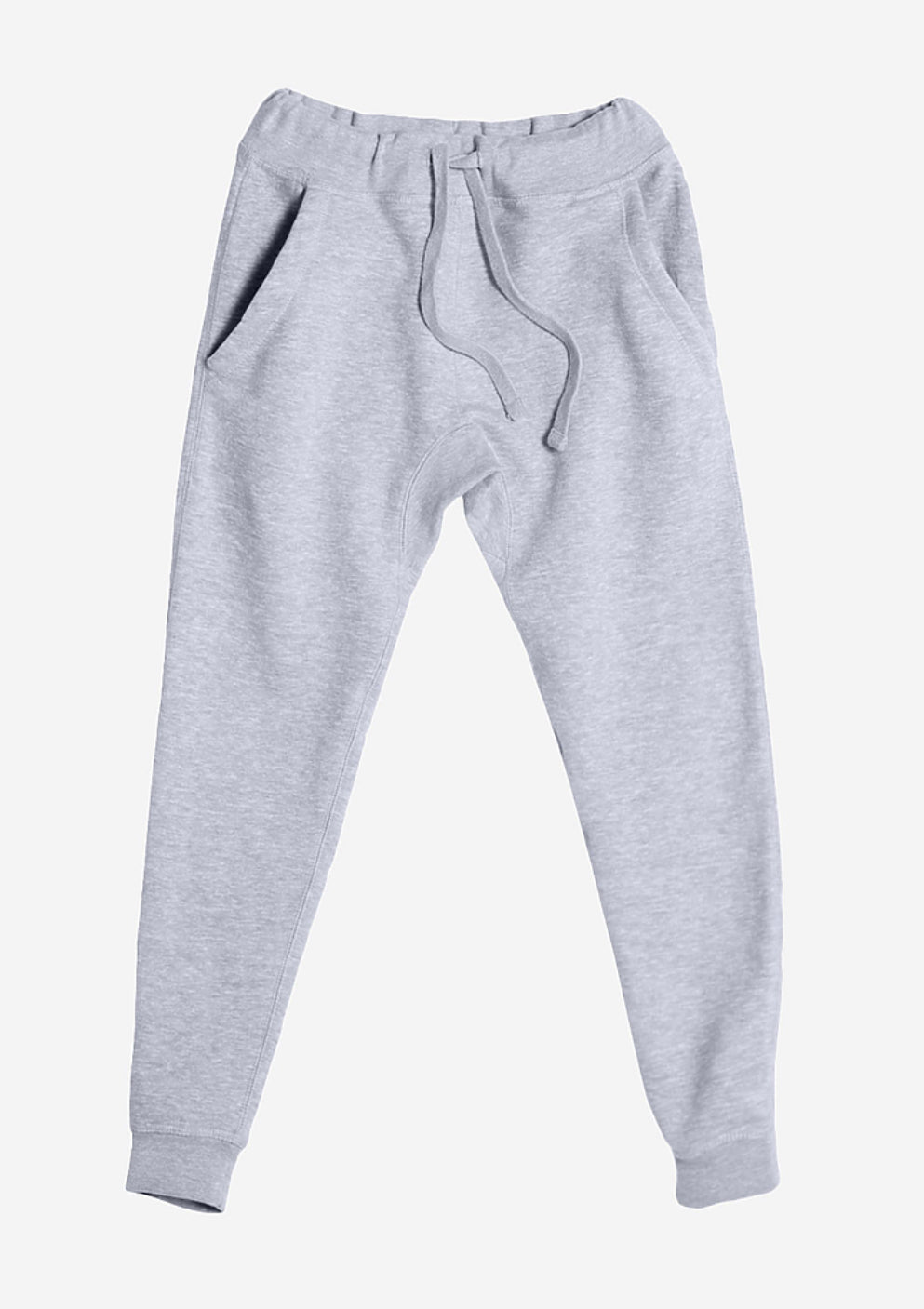 Heather Grey Premium Fleece Jogger