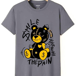 Smile Through The Pain Heavyweight Organic Cotton T-shirt