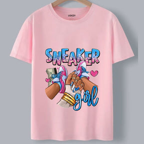 Sneaker Girl Heavyweight Organic Cotton T-shirt