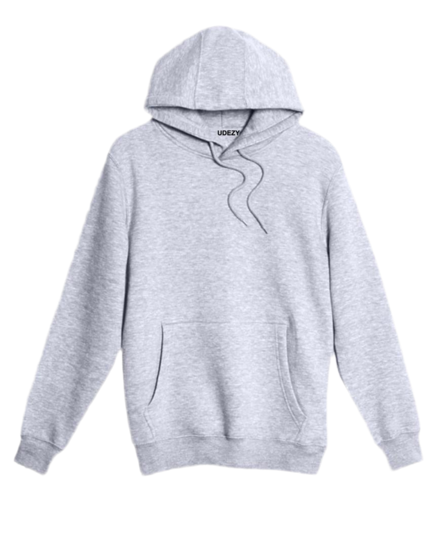 Heather Grey Premium Pullover Hoodie