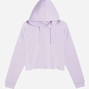 Lilac Crop Hoodie