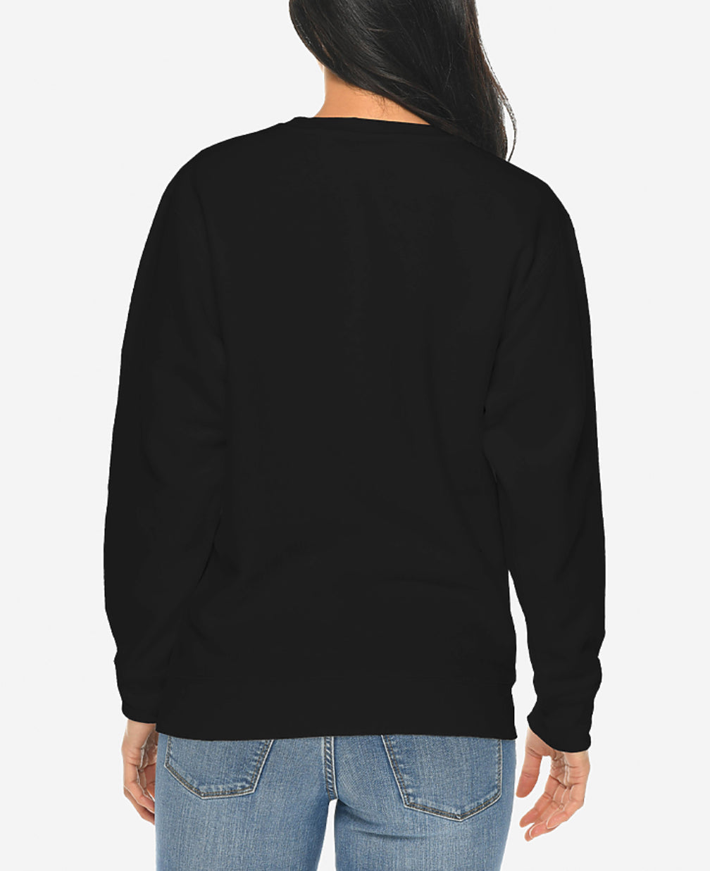 Black Premium Crewneck Sweatshirt