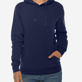 Navy Blue Premium Pullover Hoodie