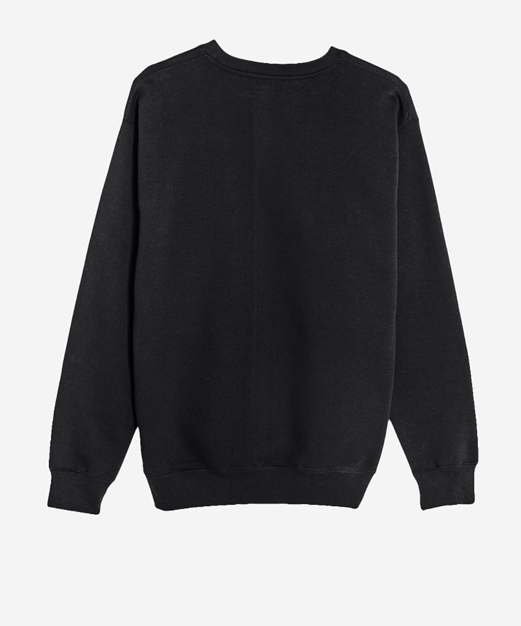 Black Premium Crewneck Sweatshirt