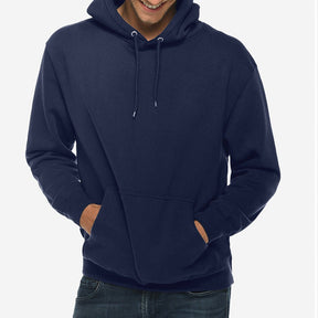 Navy Blue Premium Pullover Hoodie