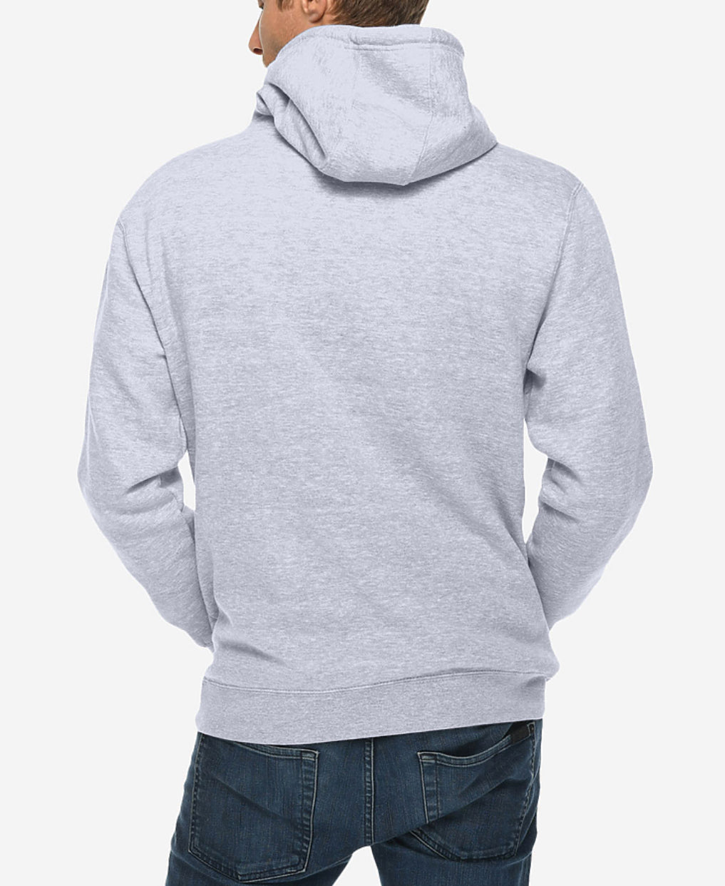 Heather Grey Premium Pullover Hoodie