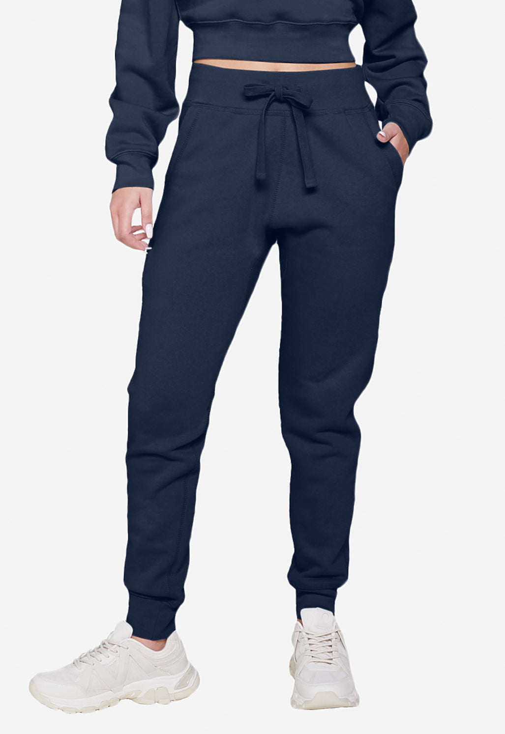 Navy Blue Premium Fleece Jogger