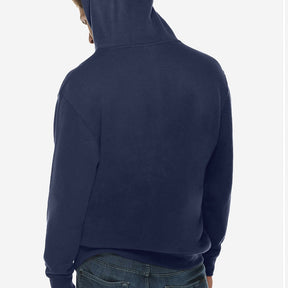 Navy Blue Premium Pullover Hoodie