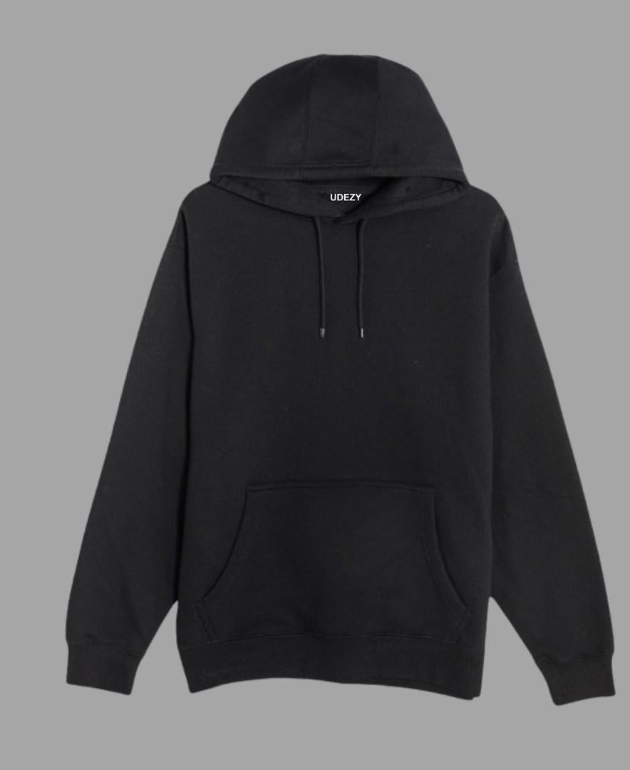 Black Premium Pullover Hoodie