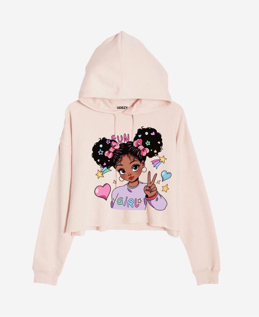 Fun Girl Crop hoodie