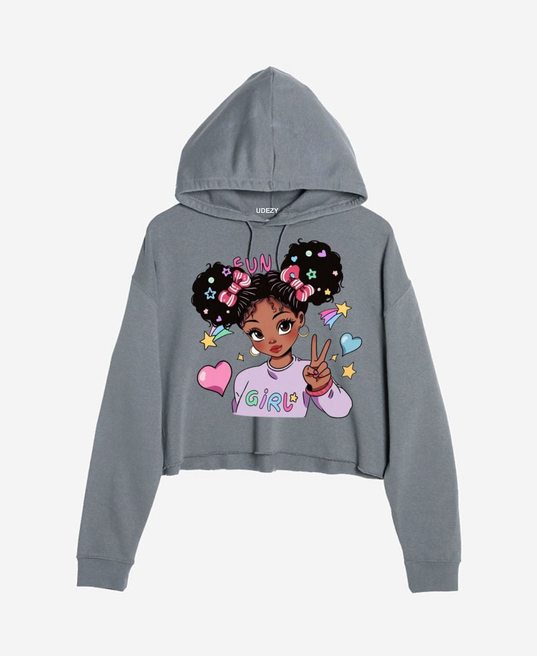 Fun Girl Crop hoodie