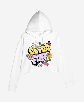 Crop hoodie