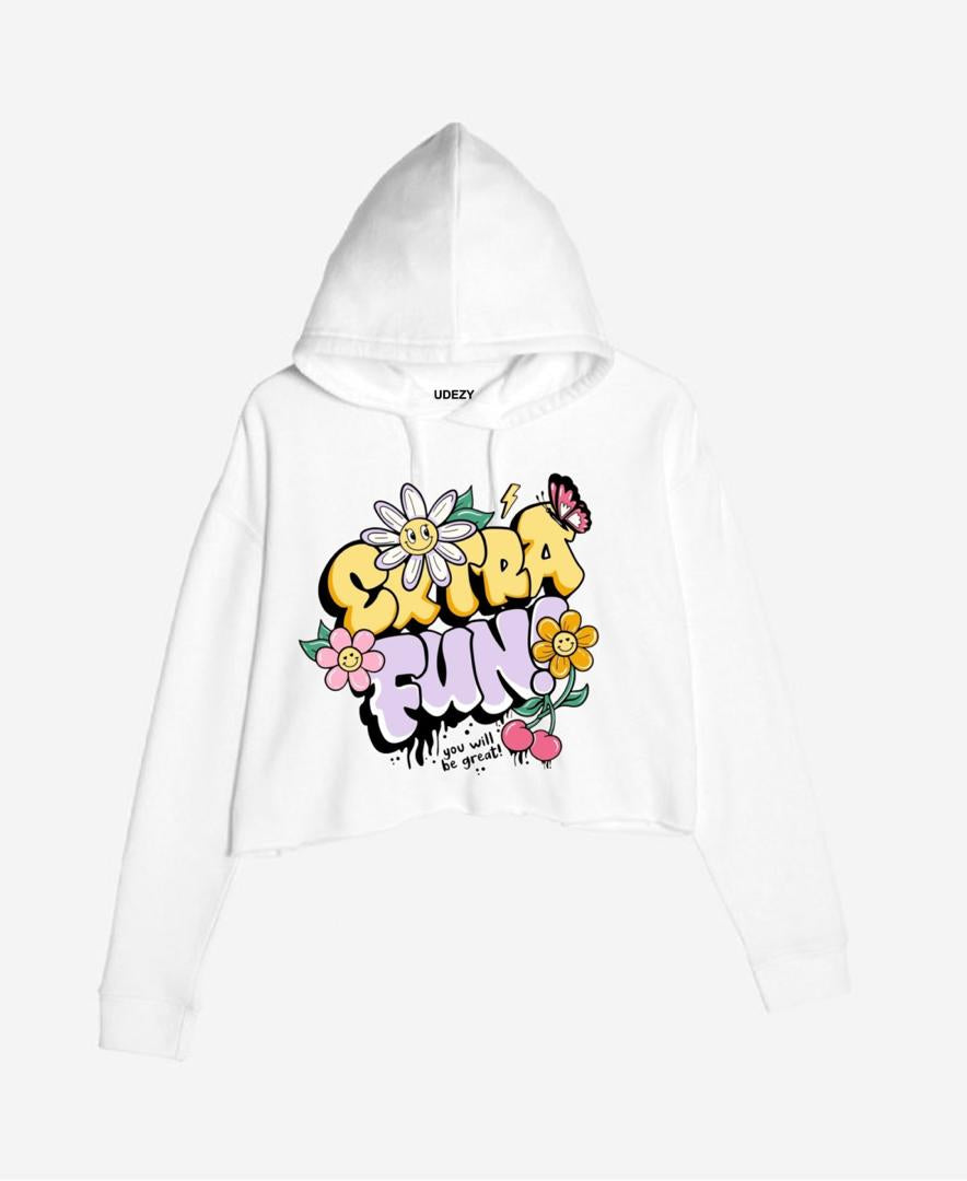 Crop hoodie