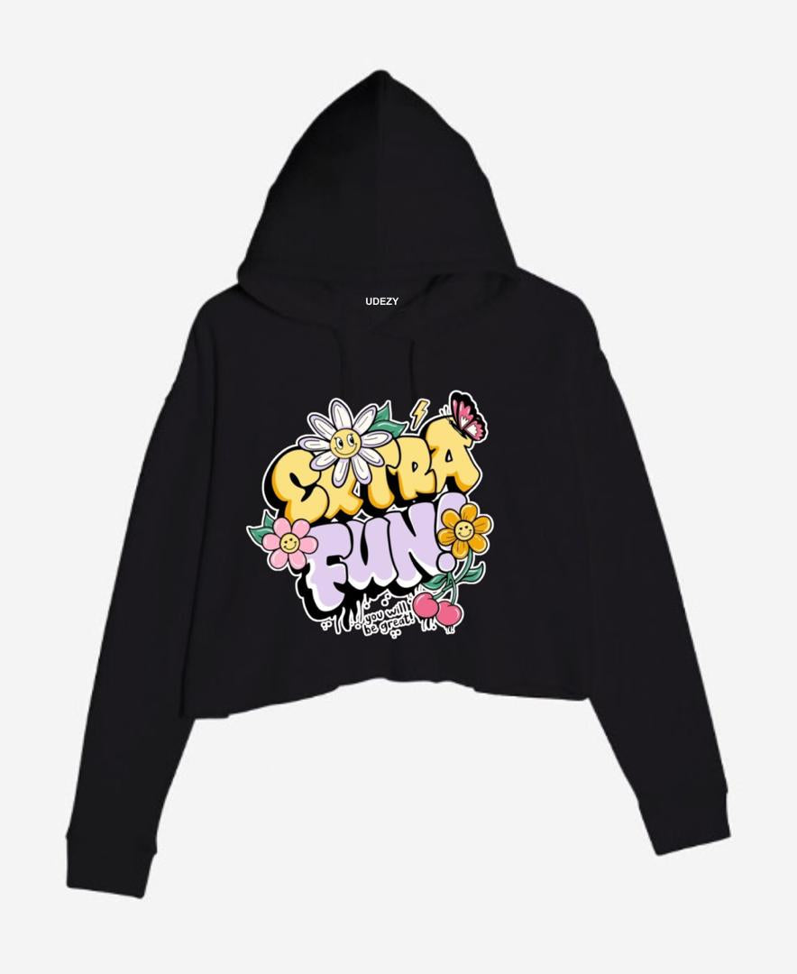 Crop hoodie