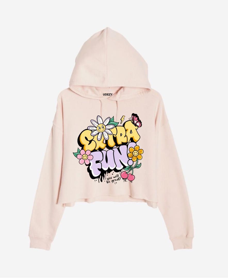 Crop hoodie