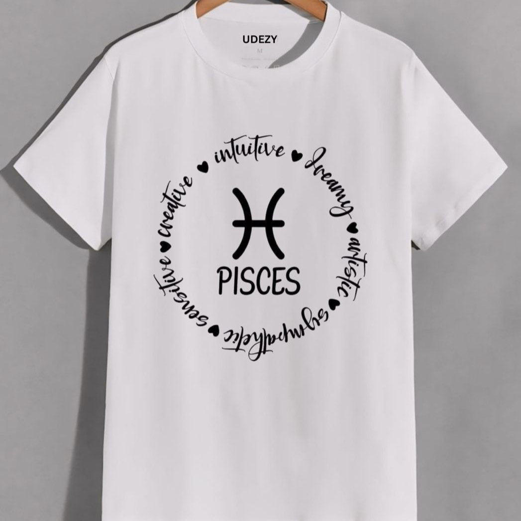 Pisces- Heavyweight  Organic Cotton T-shirt