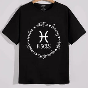 Pisces- Heavyweight  Organic Cotton T-shirt