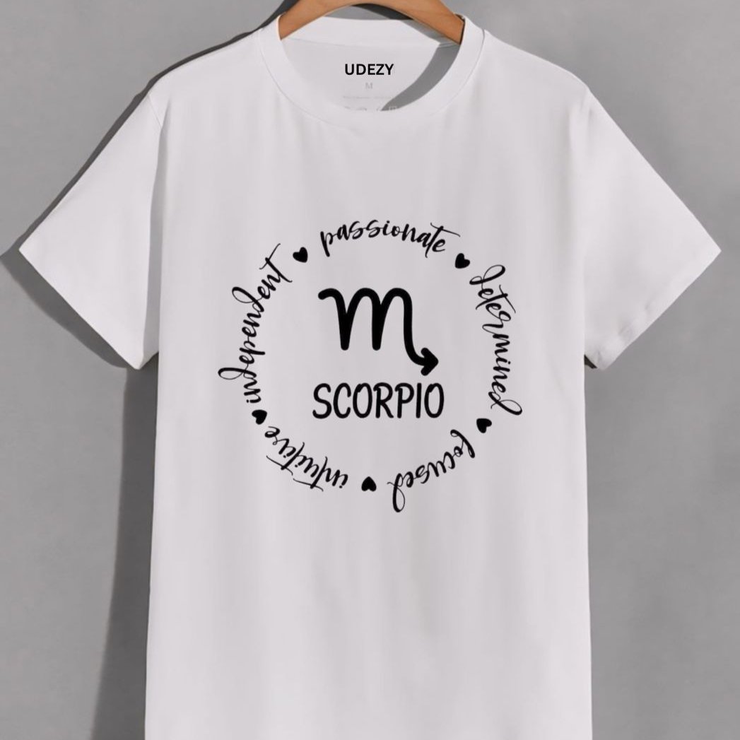 Scorpio- Heavyweight  Organic Cotton T-shirt