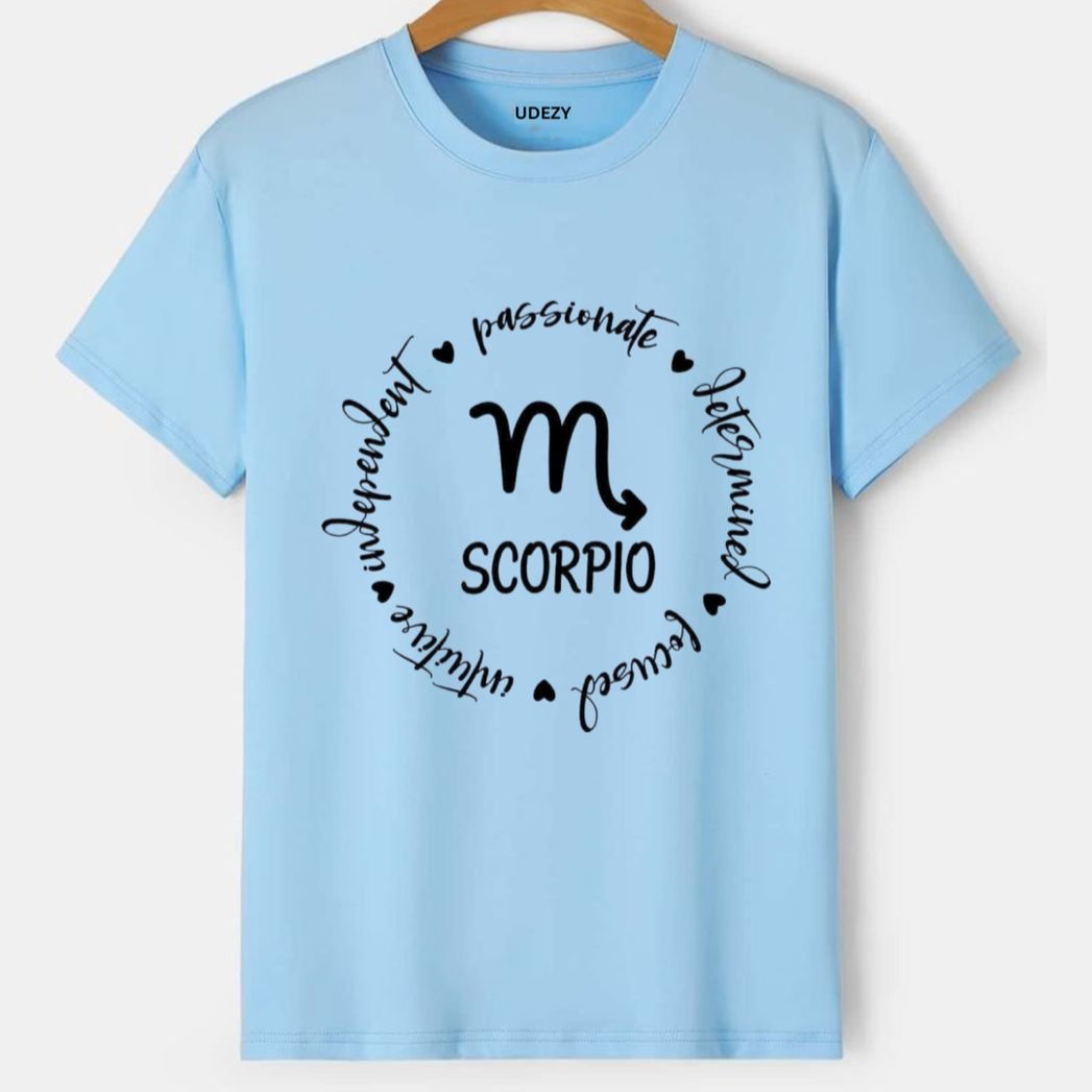 Scorpio- Heavyweight  Organic Cotton T-shirt