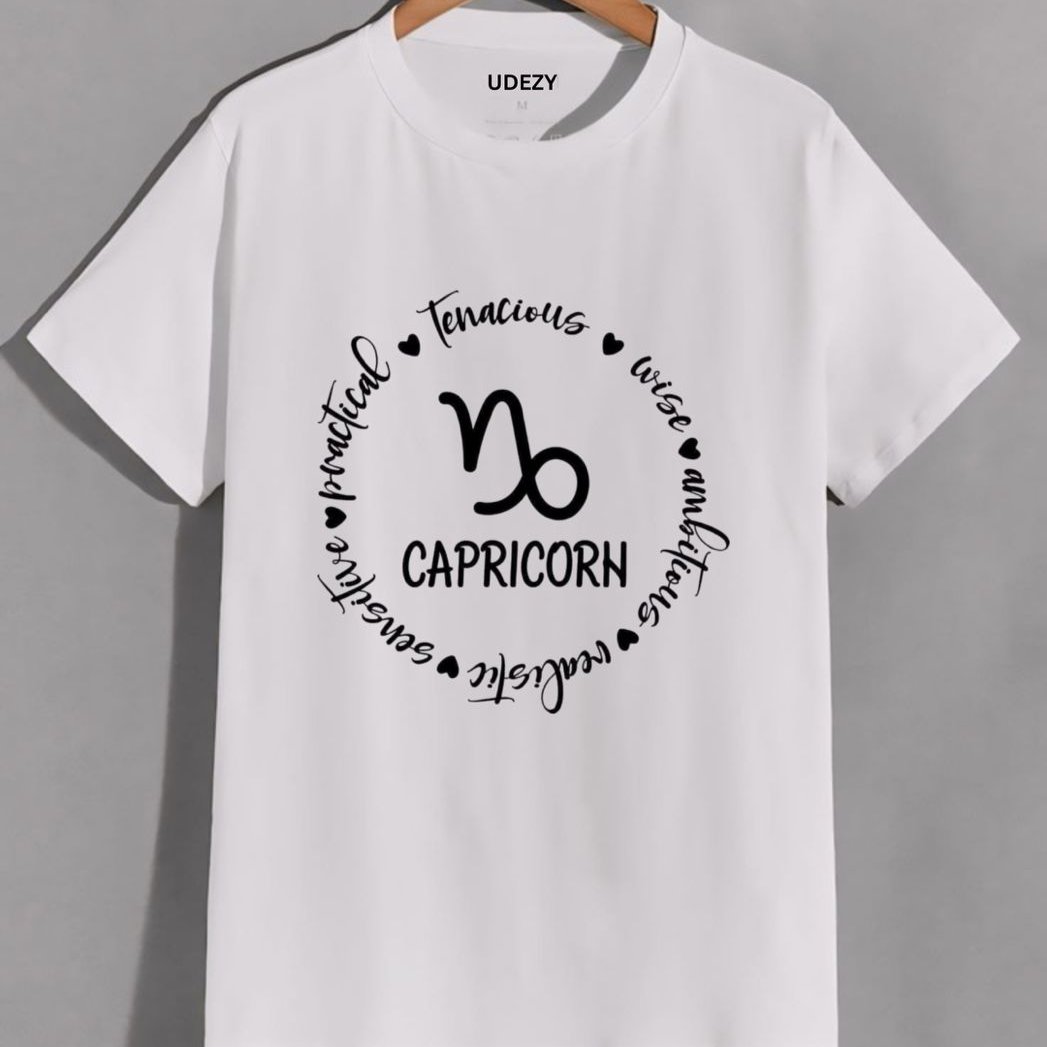 Capricorn - Heavyweight  Organic Cotton T-shirt