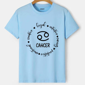 Cancer - Heavyweight  Organic Cotton T-shirt